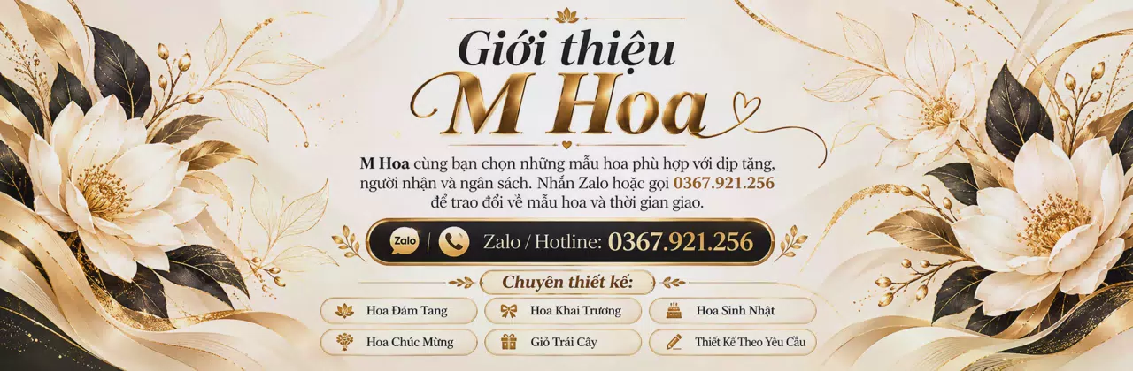 Ảnh bìa Shop hoa tươi Xã Chiên Đàn Đà Nẵng - Hoa đẹp theo ý bạn